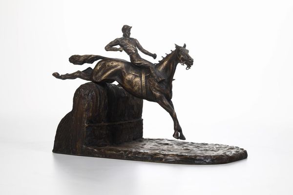 Marie Louise Radziwill, XX secolo Salto della siepe  - Asta Sculture del XIX e XX secolo - Associazione Nazionale - Case d'Asta italiane