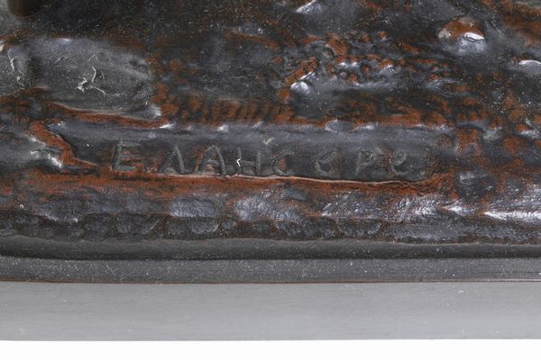 Modello di Eugeni Alexandrovich Lanceray (1848-1886) Fantino a cavallo  - Asta Sculture del XIX e XX secolo - Associazione Nazionale - Case d'Asta italiane