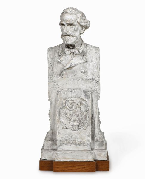 Giacomo Zilocchi : Bozzetto del monumento a Giuseppe Verdi situato nel Parco Massari a Ferrara (1913-1914)  - Asta Sculture del XIX e XX secolo - Associazione Nazionale - Case d'Asta italiane