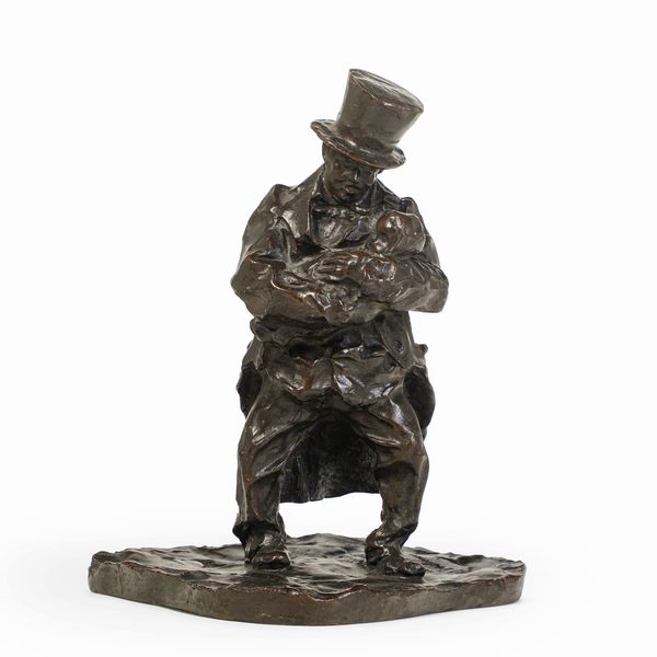 Michele Vedani : Paternit  - Asta Sculture del XIX e XX secolo - Associazione Nazionale - Case d'Asta italiane