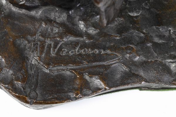 Michele Vedani : Paternit  - Asta Sculture del XIX e XX secolo - Associazione Nazionale - Case d'Asta italiane