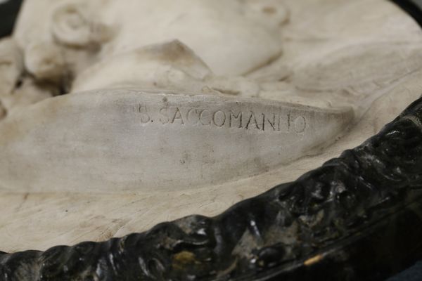 Santo Saccomanno : Ritratto femminile  - Asta Sculture del XIX e XX secolo - Associazione Nazionale - Case d'Asta italiane