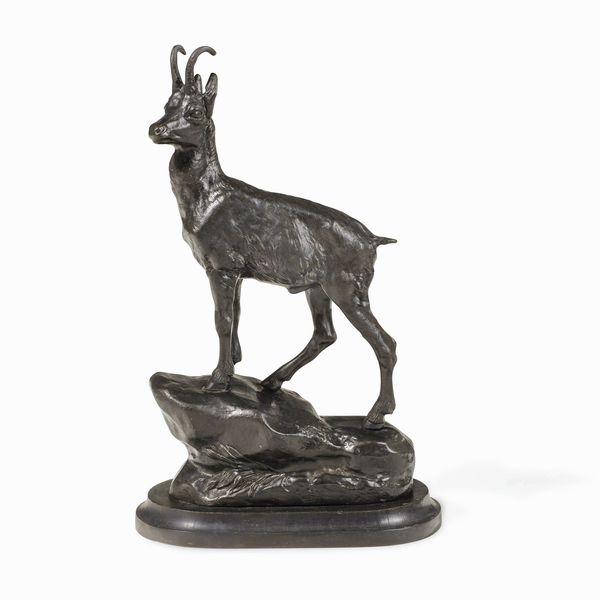 A.K. Korniluk : Camoscio  - Asta Sculture del XIX e XX secolo - Associazione Nazionale - Case d'Asta italiane