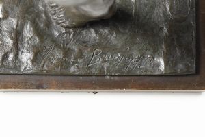 Franco Bargiggia : Eva e il serpente  - Asta Sculture del XIX e XX secolo - Associazione Nazionale - Case d'Asta italiane