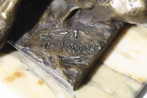 Francesco Penna : Donna mitologica  - Asta Sculture del XIX e XX secolo - Associazione Nazionale - Case d'Asta italiane