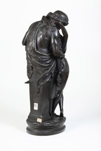 Ludovic Durand : Omaggio a Bacco  - Asta Sculture del XIX e XX secolo - Associazione Nazionale - Case d'Asta italiane