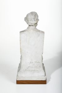 Giacomo Zilocchi : Bozzetto del monumento a Giuseppe Verdi situato nel Parco Massari a Ferrara (1913-1914)  - Asta Sculture del XIX e XX secolo - Associazione Nazionale - Case d'Asta italiane