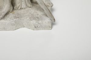 Antonio Maria Morera : Monumento ai caduti di Genova SantIlario  - Asta Sculture del XIX e XX secolo - Associazione Nazionale - Case d'Asta italiane