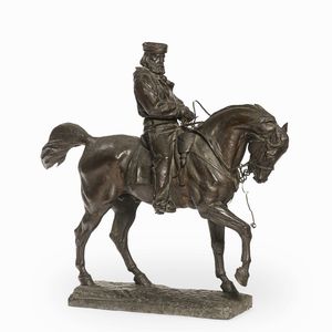 Augusto Rivalta - Garibaldi a cavallo