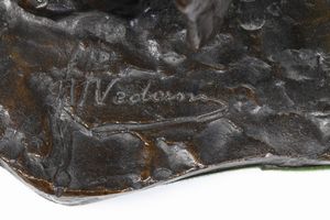 Michele Vedani : Paternit  - Asta Sculture del XIX e XX secolo - Associazione Nazionale - Case d'Asta italiane