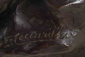 Ezio Ceccarelli : Il lavoro (Labor)  - Asta Sculture del XIX e XX secolo - Associazione Nazionale - Case d'Asta italiane