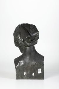 Alberto Dressler : Busto femminile  - Asta Sculture del XIX e XX secolo - Associazione Nazionale - Case d'Asta italiane