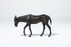 MAX LE VERRIER : Cavallo  - Asta Sculture del XIX e XX secolo - Associazione Nazionale - Case d'Asta italiane