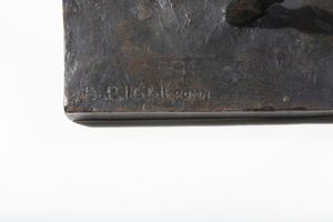 Antonio Biggi : Puledro  - Asta Sculture del XIX e XX secolo - Associazione Nazionale - Case d'Asta italiane