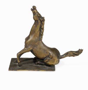 Francesco Messina : Cavallo RAI  - Asta Sculture del XIX e XX secolo - Associazione Nazionale - Case d'Asta italiane