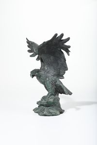 Fonditore del XX secolo Aquila  - Asta Sculture del XIX e XX secolo - Associazione Nazionale - Case d'Asta italiane