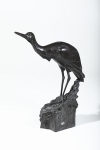 Maximilian Fiot : Airone  - Asta Sculture del XIX e XX secolo - Associazione Nazionale - Case d'Asta italiane