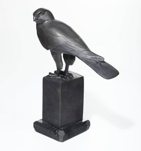 Art Dec del XX secolo Falco  - Asta Sculture del XIX e XX secolo - Associazione Nazionale - Case d'Asta italiane
