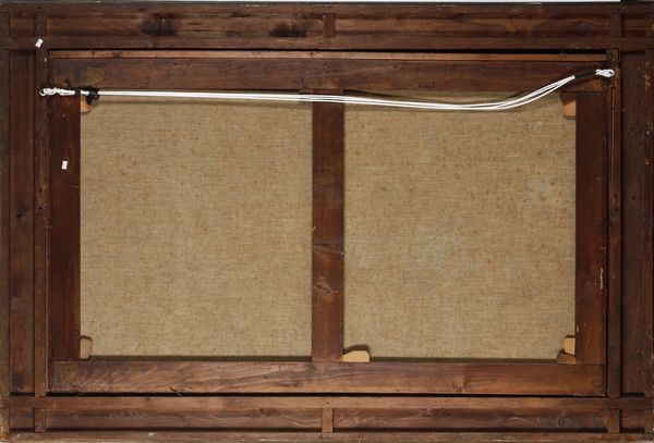 Leonardo Bazzaro : Alla fontana  - Asta Dipinti del XIX e XX secolo - Associazione Nazionale - Case d'Asta italiane