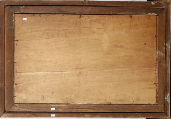 Alfredo Prosa : Tosatura delle pecore  - Asta Dipinti del XIX e XX secolo - Associazione Nazionale - Case d'Asta italiane