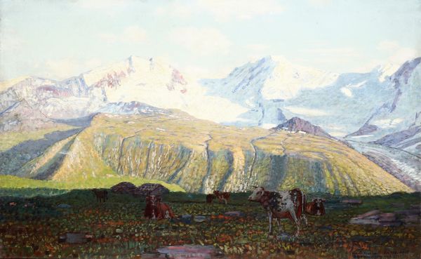 Carlo Costantino Tagliabue : Veduta del monte Rosa, 1939  - Asta Dipinti del XIX e XX secolo - Associazione Nazionale - Case d'Asta italiane