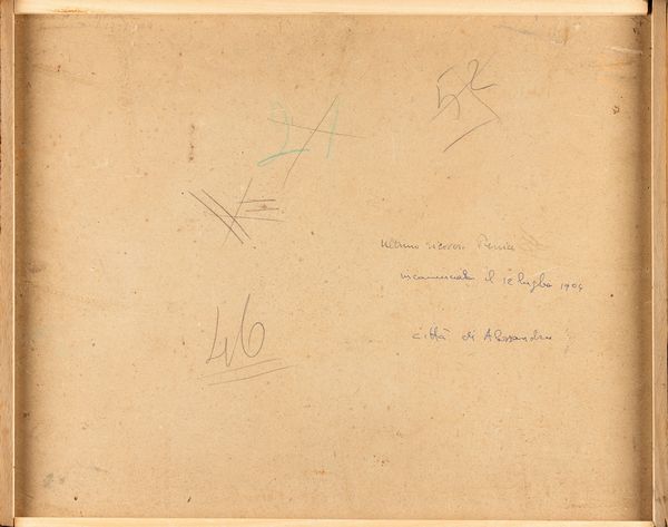 Giuseppe Pellizza da Volpedo : Ricovero N.2 del Penice o La cantoniera al passo del<BR>Penice  - Asta Dipinti del XIX e XX secolo - Associazione Nazionale - Case d'Asta italiane