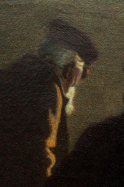 Angelo Morbelli : Partita interessante  - Asta Dipinti del XIX e XX secolo - Associazione Nazionale - Case d'Asta italiane