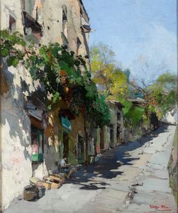 GIUSEPPE PESA - Salita della misericordia, Genova 1967