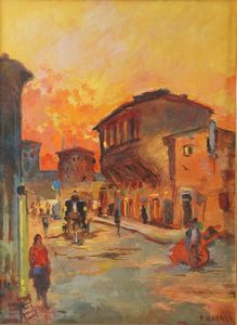 Renato Natali - Vecchia Livorno al porto