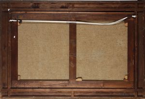 Leonardo Bazzaro : Alla fontana  - Asta Dipinti del XIX e XX secolo - Associazione Nazionale - Case d'Asta italiane