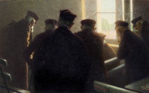 Angelo Morbelli - Partita interessante