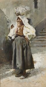 Romualdo Federico Locatelli - Figura di popolana