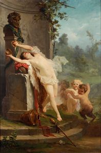 Fabio Fabbi, Attribuito a - Baccanale