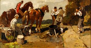 Alessio Issupoff - La preparazione del carro