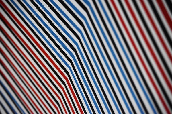 Lorenzo /Gianmaria Pagliara / Zonfrillo MOTOREFISICO : Cracked Moire No1  - Asta Brand New - 21st Century Art - Associazione Nazionale - Case d'Asta italiane
