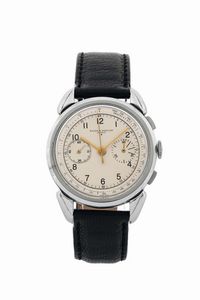 Baume & Mercier - Baume & Mercier, cassa No. 39842. Orologio da polso, oversize, in acciaio, cronografo. Realizzato nel 1960 circa