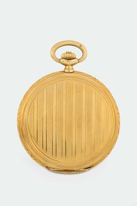 LONGINES - LONGINES, movimento No. 4488886. Orologio da tasca, in oro giallo 18K con scatola originale. Realizzato nel 1930 circa