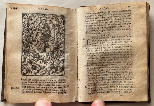 Pauli Apostoli Epistolae. Epistolae Catholicae. Apocalypsis beati Ioannis. Paris, Pierre Regnault, October 1541  - Asta Libri antichi, rarit bibliografiche e prime edizioni del '900 - Associazione Nazionale - Case d'Asta italiane