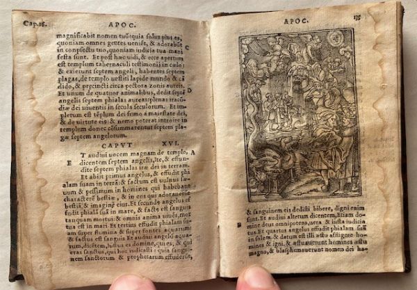 Pauli Apostoli Epistolae. Epistolae Catholicae. Apocalypsis beati Ioannis. Paris, Pierre Regnault, October 1541  - Asta Libri antichi, rarit bibliografiche e prime edizioni del '900 - Associazione Nazionale - Case d'Asta italiane