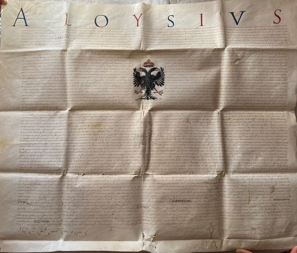 CARLO V. Privilegio a favore di Gasparo Pignatta, documento su pergamena in latino. Roma, 29 marzo 1576  - Asta Libri antichi, rarit bibliografiche e prime edizioni del '900 - Associazione Nazionale - Case d'Asta italiane