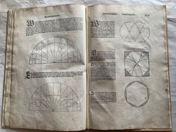 SERLIO, Sebastiano. Den eersten (- tweeden) boeck van Architecturen Sebastiani Serlii, tracterende van Geometrye Perspectyven. Antwerp, Peeters, 1553  - Asta Libri antichi, rarit bibliografiche e prime edizioni del '900 - Associazione Nazionale - Case d'Asta italiane