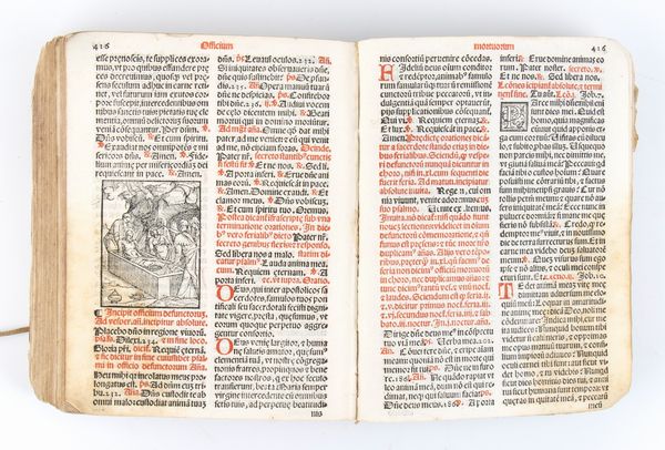 BREVIARIUM O.S.B.MONASTICUM RITUM ET MOREM MONACHORUM ORDINIS S. BENEDICTI DE OBSERVANTIA CASINENSIS CONGREGATIONIS ALIAS SANCTAE JUSTINAE DECTRETUM CAPITULI GENERALIS 1502 PER JULIUM II PONT. MAX. VI CAL. FEB. 1506 CONFIRMATUM. VENEZIA 1560, apud heredes Lucae Antonii Juntae  - Asta Libri antichi, rarit bibliografiche e prime edizioni del '900 - Associazione Nazionale - Case d'Asta italiane