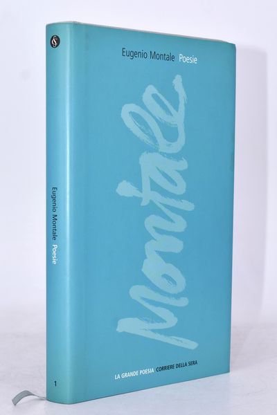 MONTALE, Eugenio. POESIE. 2004.  - Asta Libri antichi, rarit bibliografiche e prime edizioni del '900 - Associazione Nazionale - Case d'Asta italiane