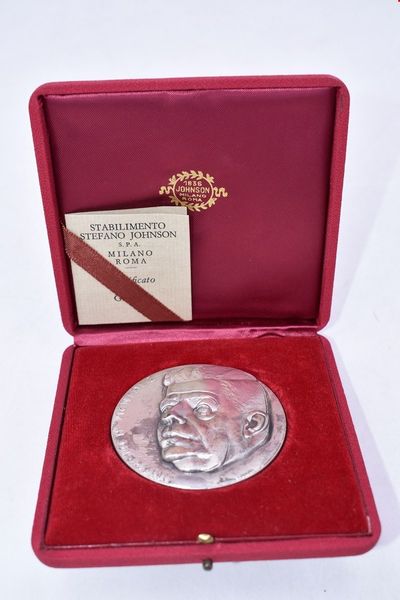 STAB. STEFANO JOHNSON OMAGGIO A EUGENIO MONTALE. 1976.  - Asta Libri antichi, rarit bibliografiche e prime edizioni del '900 - Associazione Nazionale - Case d'Asta italiane