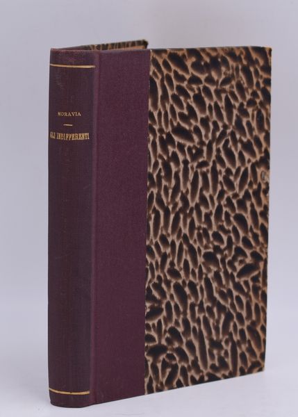 MORAVIA, Alberto. GLI INDIFFERENTI. 1929.  - Asta Libri antichi, rarit bibliografiche e prime edizioni del '900 - Associazione Nazionale - Case d'Asta italiane