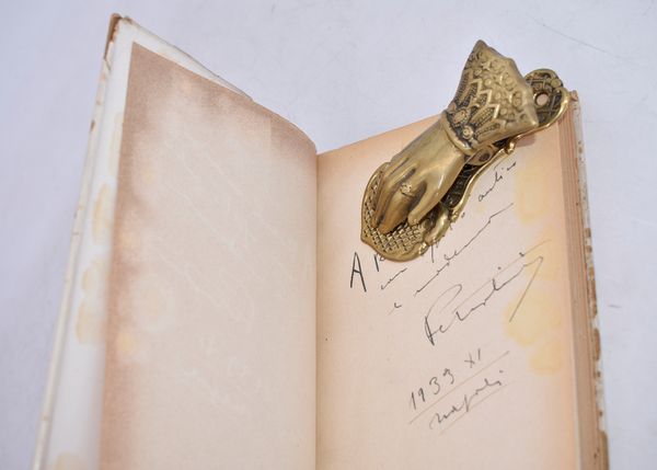 PETROLINI, Ettore. BENEDETTO FRA LE DONNE. TRE ATTI E DIVERSI FINALI. 1933.  - Asta Libri antichi, rarit� bibliografiche e prime edizioni del '900 - Associazione Nazionale - Case d'Asta italiane