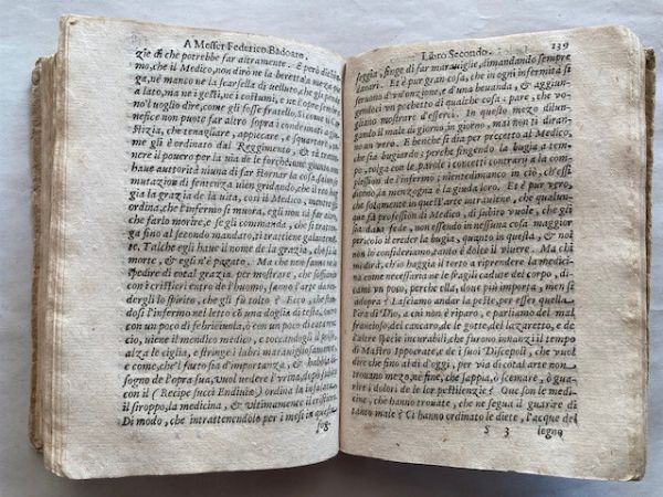 FRANCO, NICCOLÒ (1515-1570). De le lettere di Nicolo' Franco, scritte à prencipi, signori, & ad altri personaggi, e suoi amici, libri tre; ne le quali si scuopre l'arte del polito, e del terso scrivere. In Venetia: appresso Giorgio Valentino, 1615.  - Asta Libri antichi, rarit bibliografiche e prime edizioni del '900 - Associazione Nazionale - Case d'Asta italiane
