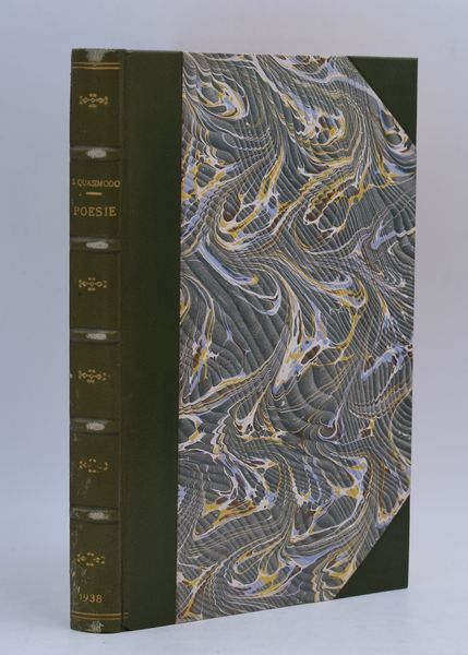 QUASIMODO, Salvatore. POESIE. 1938.  - Asta Libri antichi, rarit� bibliografiche e prime edizioni del '900 - Associazione Nazionale - Case d'Asta italiane