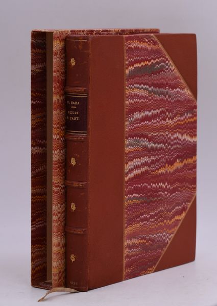 SABA, Umberto. FIGURE E CANTI (1921-1925). 1926.  - Asta Libri antichi, rarit bibliografiche e prime edizioni del '900 - Associazione Nazionale - Case d'Asta italiane