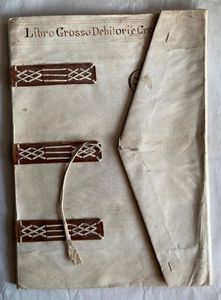 Lotto di due legature vuote da archivio  - Asta Libri antichi, rarit bibliografiche e prime edizioni del '900 - Associazione Nazionale - Case d'Asta italiane